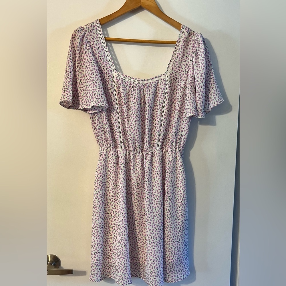 Sienna Sky Floral Print Dress